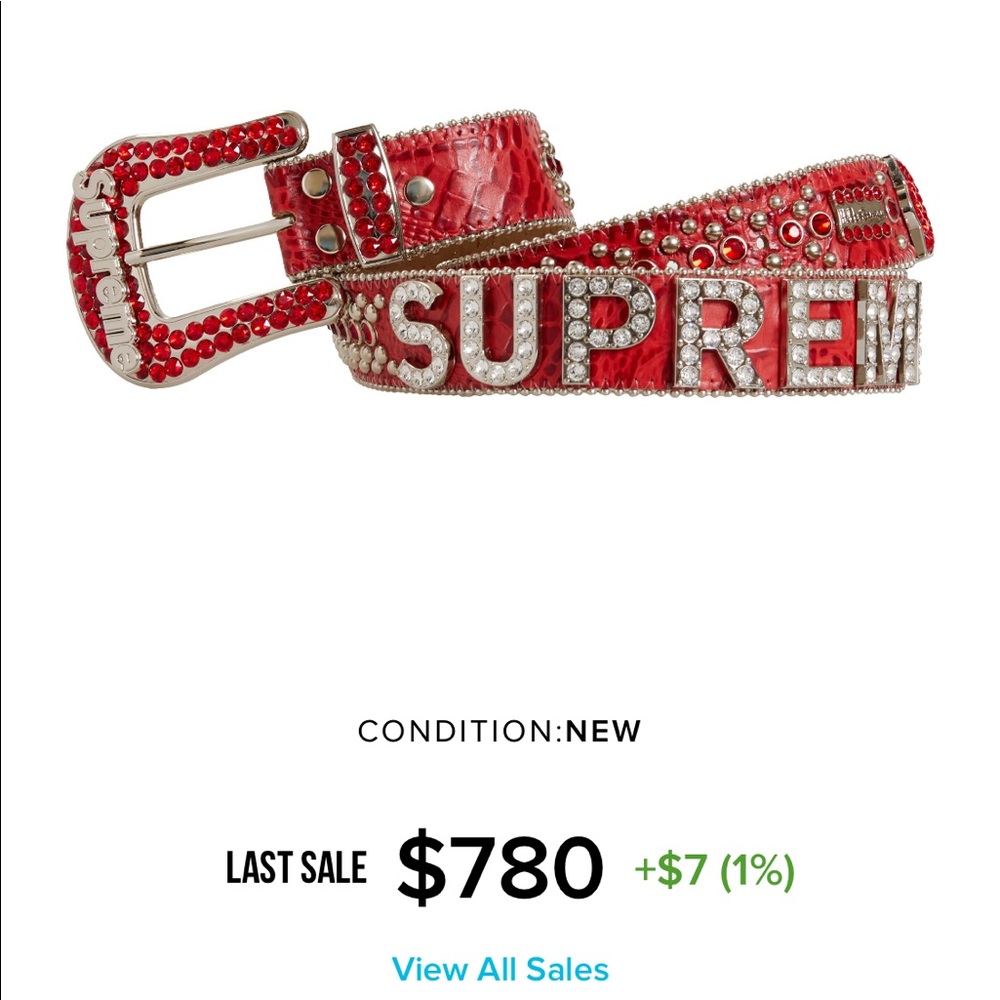 Supreme belt and other items.